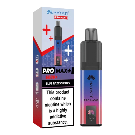 Hayati Pro Max+ Blue Razz Cherry