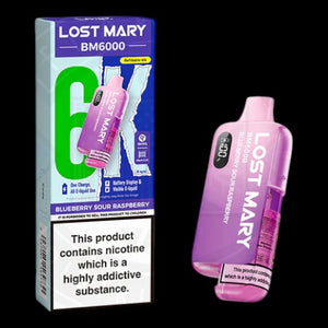 Blueberry Sour Raspberry - Lost Mary BM6K KIT