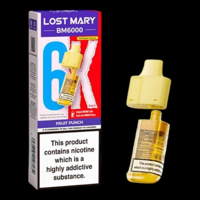 Fruit Punch - Lost Mary BM6K Refill