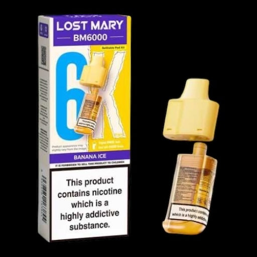Banana Ice - Lost Mary BM6K Refill