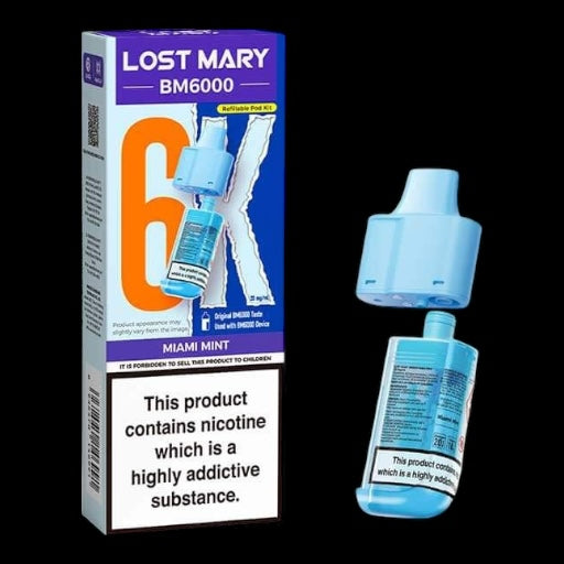 Miami Mint - Lost Mary BM6K Refill