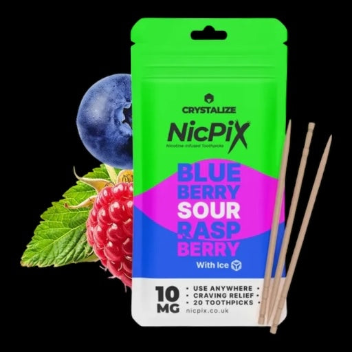 Crystalize - NicPix Blueberry Sour Raspberry With Ice