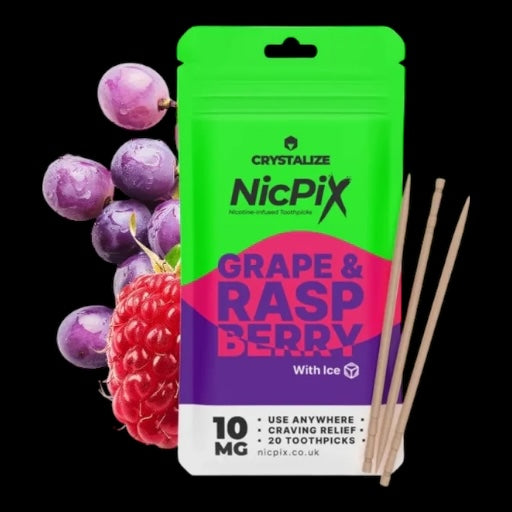 Crystalize - NicPix Grape And Raspberry With Ice