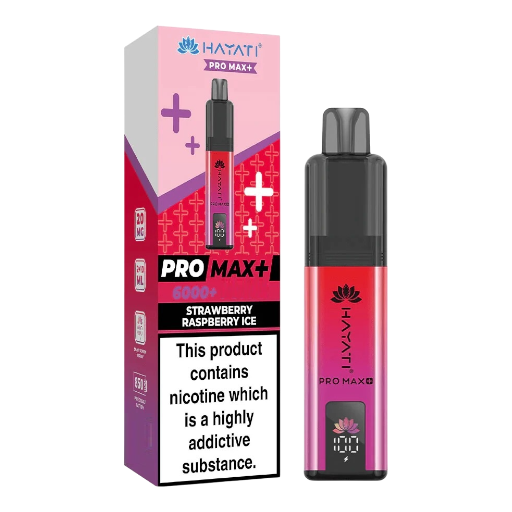 Hayati Pro Max+ Strawberry Raspberry Ice