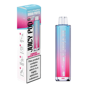 Juicy Pod Novamax 10K - Strawberry Raspberry Cherr