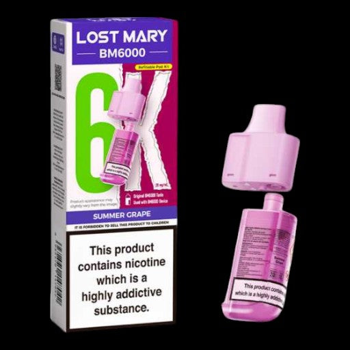 Summer Grape - Lost Mary BM6K Refill