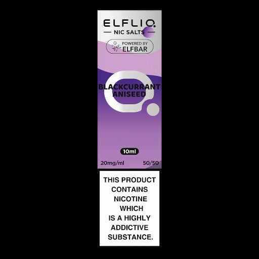 Blackcurrant Aniseed -10mg ElfLiq - prime2vape