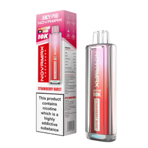 Juicy Pod Novamax 10K - Strawberry Burst