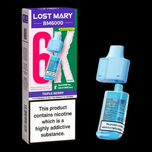Triple Berry - Lost Mary BM6K Refill