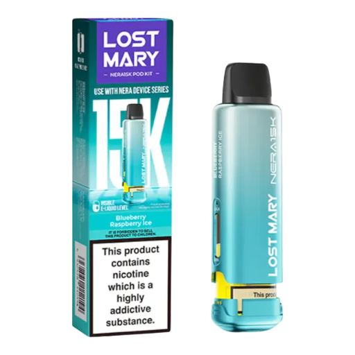 Blueberry Raspberry Ice - Lost Mary 15K refill