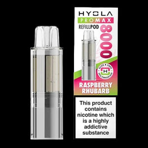 Raspberry Rhubarb Hyola Pro Max Refill pods