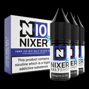 Nixer - Nic Salt Ice Mixer Kit 10mg - prime2vape