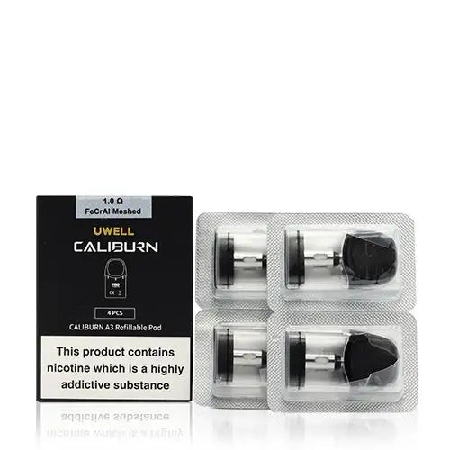 Uwell Caliburn A3 1.0 Pod pack 4pcs - prime2vape