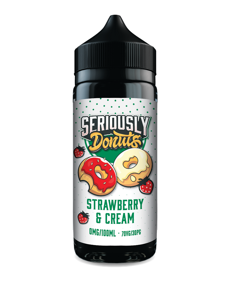 Strawberry & Cream- Seriously Donuts - prime2vape